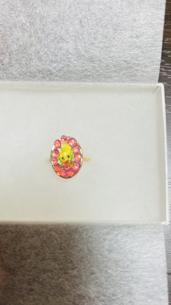 キラキラ金龍の指輪