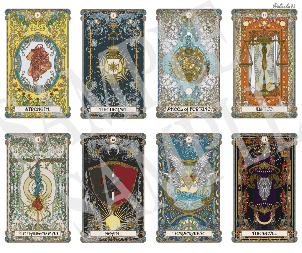 オリジナルタロット(大アルカナ)