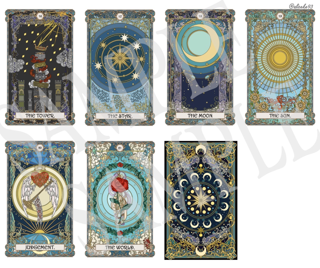 オリジナルタロット(大アルカナ)