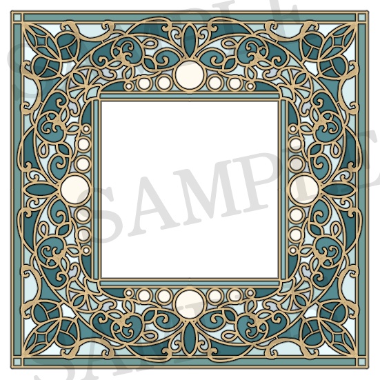 ダウンロード販売 データ素材 アクセサリー台紙