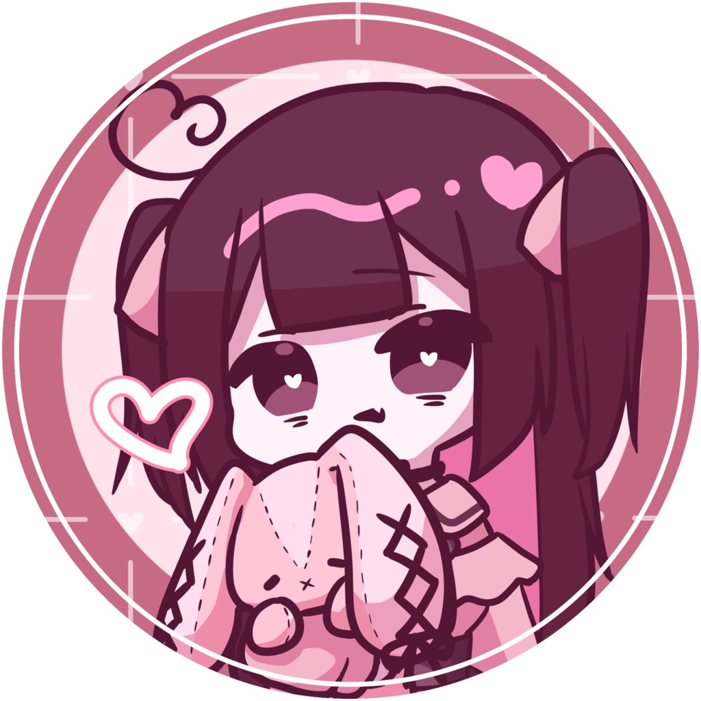 【SNS用アイコン】やみかわ女の子【地雷系・量産型】