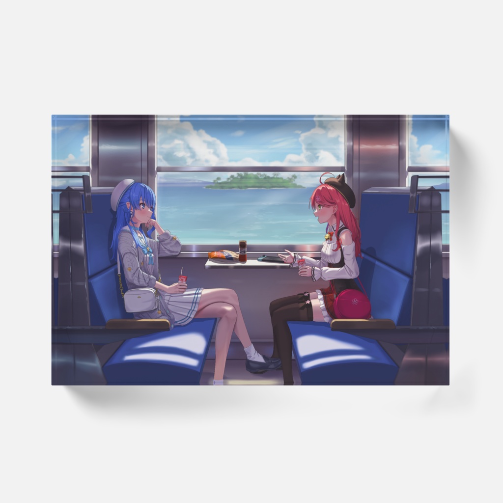 みこめっと 「旅行」 アクリルブロック