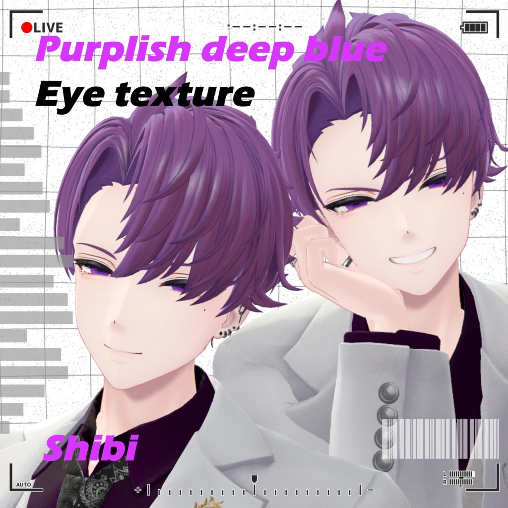 狛乃専用 Eye&Eyelash  Texture 25colors