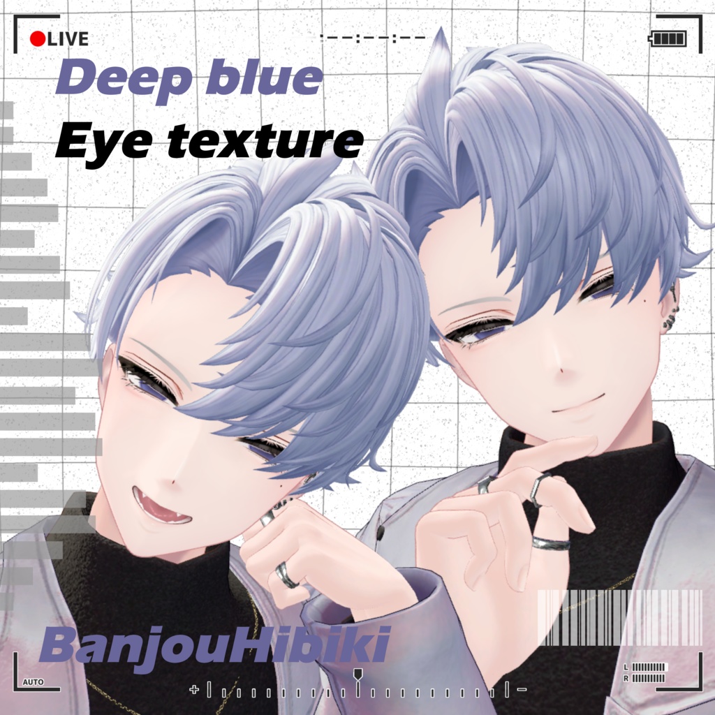 狛乃専用 Eye&Eyelash  Texture 25colors