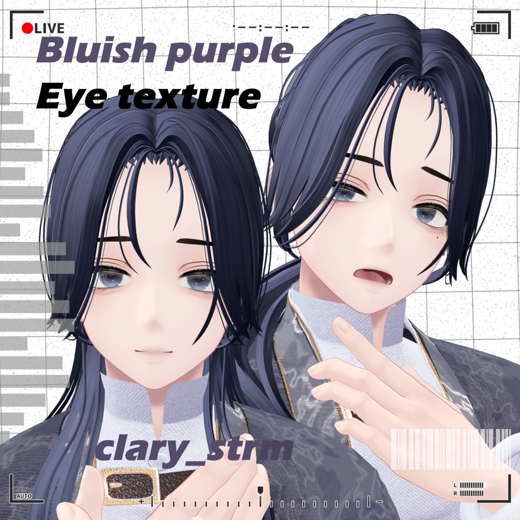 狛乃専用 Eye&Eyelash  Texture 25colors