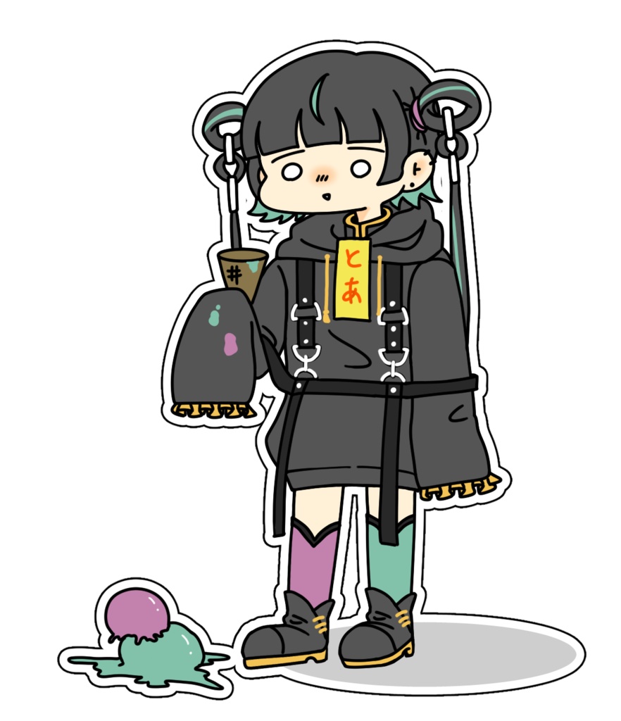 不憫なとあっっスウェット【 ホワイト 】