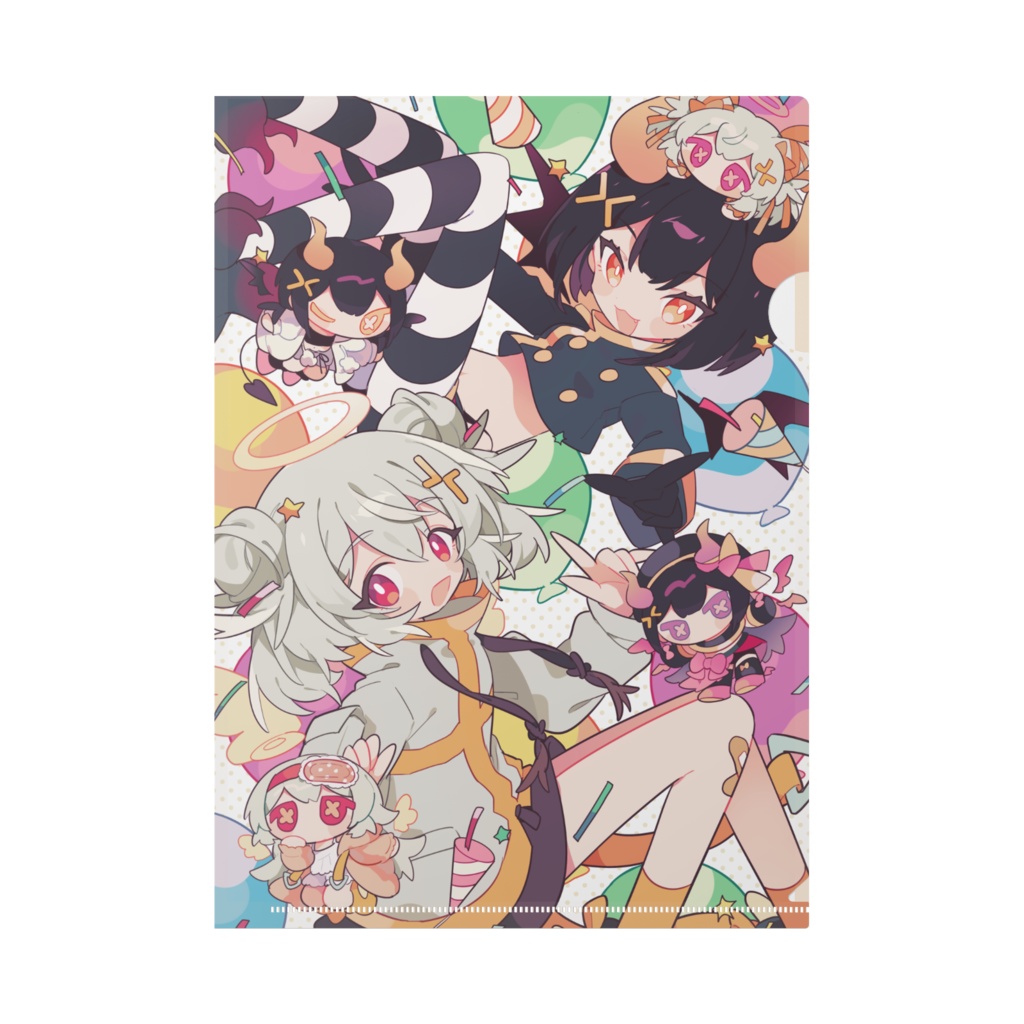 こまるう1周年クリアファイル!