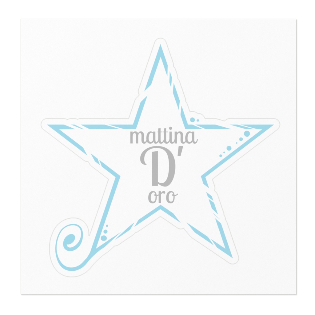 ロゴステッカー ホワイト