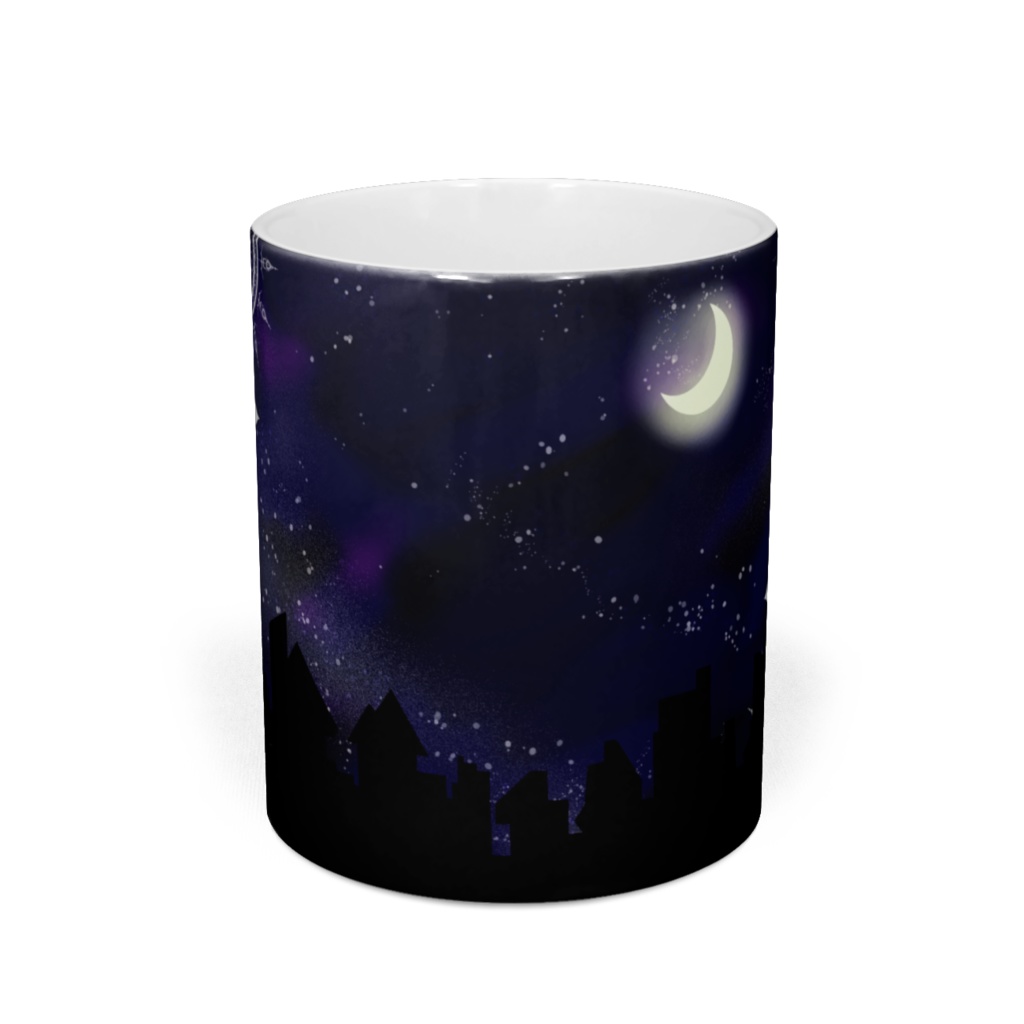 停電の夜マグカップ