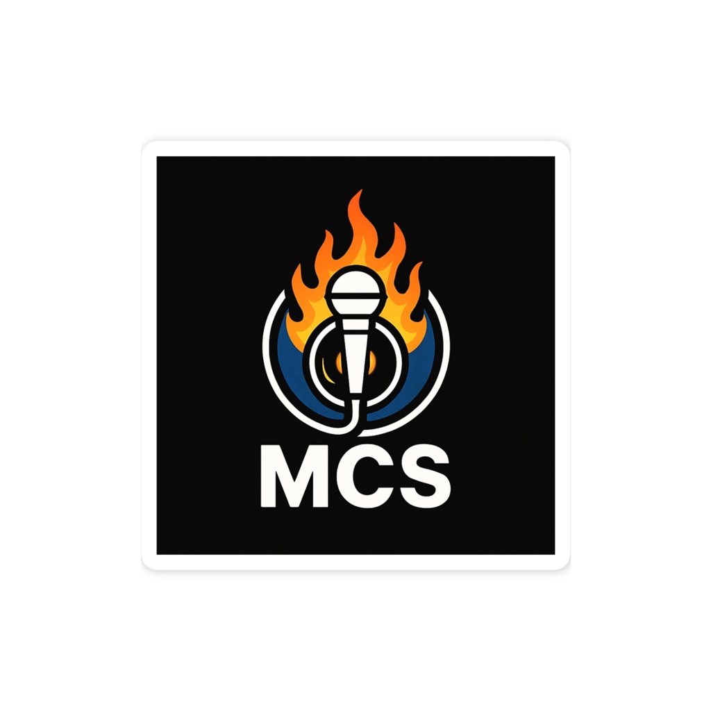 商品名:MCS CREW ロゴステッカー(Official Ver.)