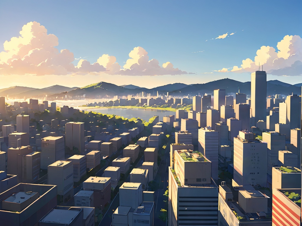 【AI背景04】街上から×3枚