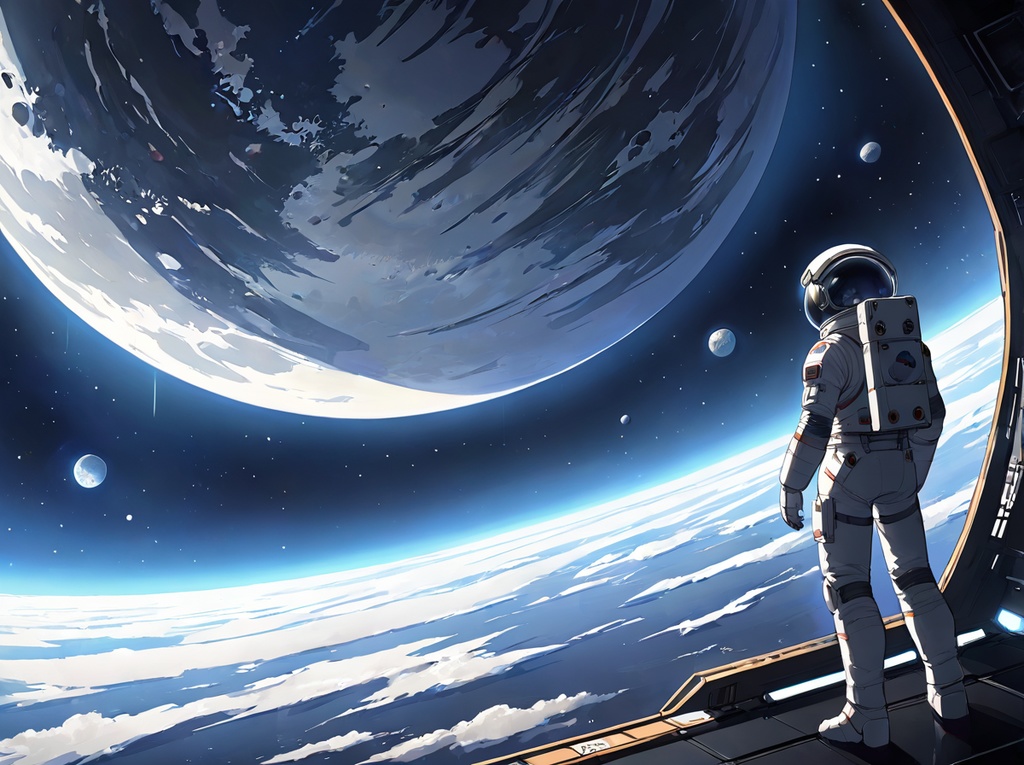 【AI背景34】宇宙×3枚