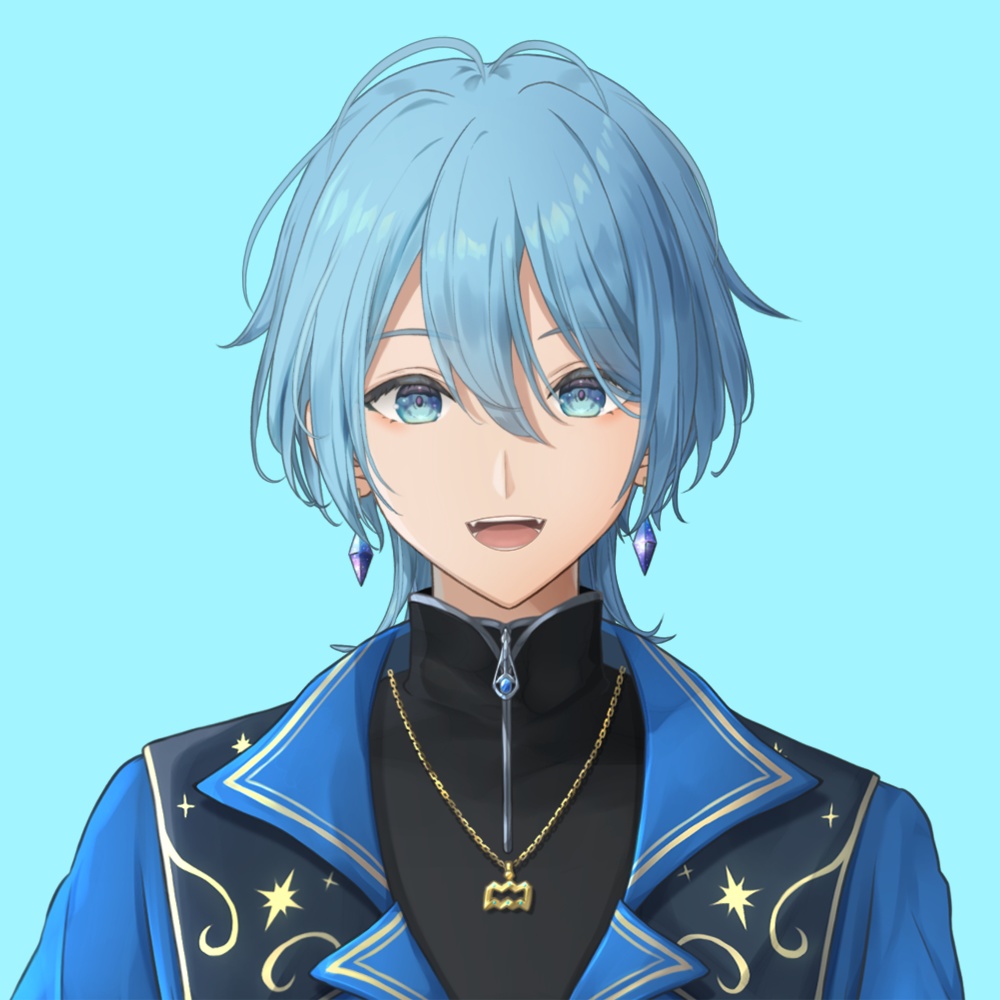 【シアン・ヴァニティ】私服衣装缶バッジver.1