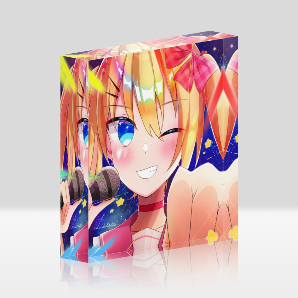 『さいきょう☆アイドル参上っ!』アクリルブロック