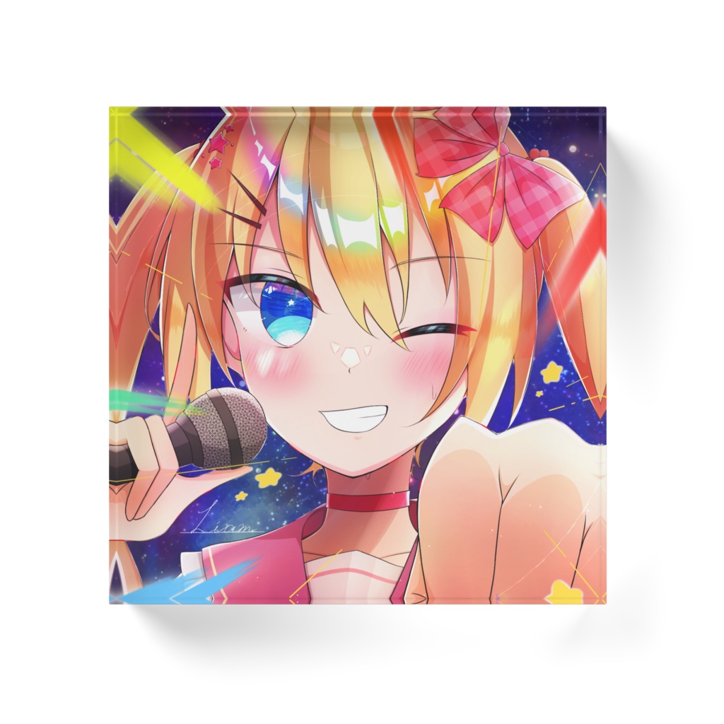 『さいきょう☆アイドル参上っ!』アクリルブロック