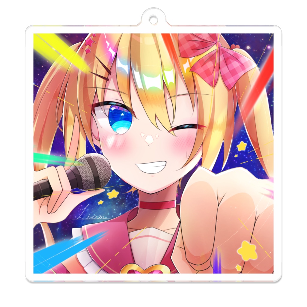 『さいきょう☆アイドル参上っ!』アクリルキーホルダー