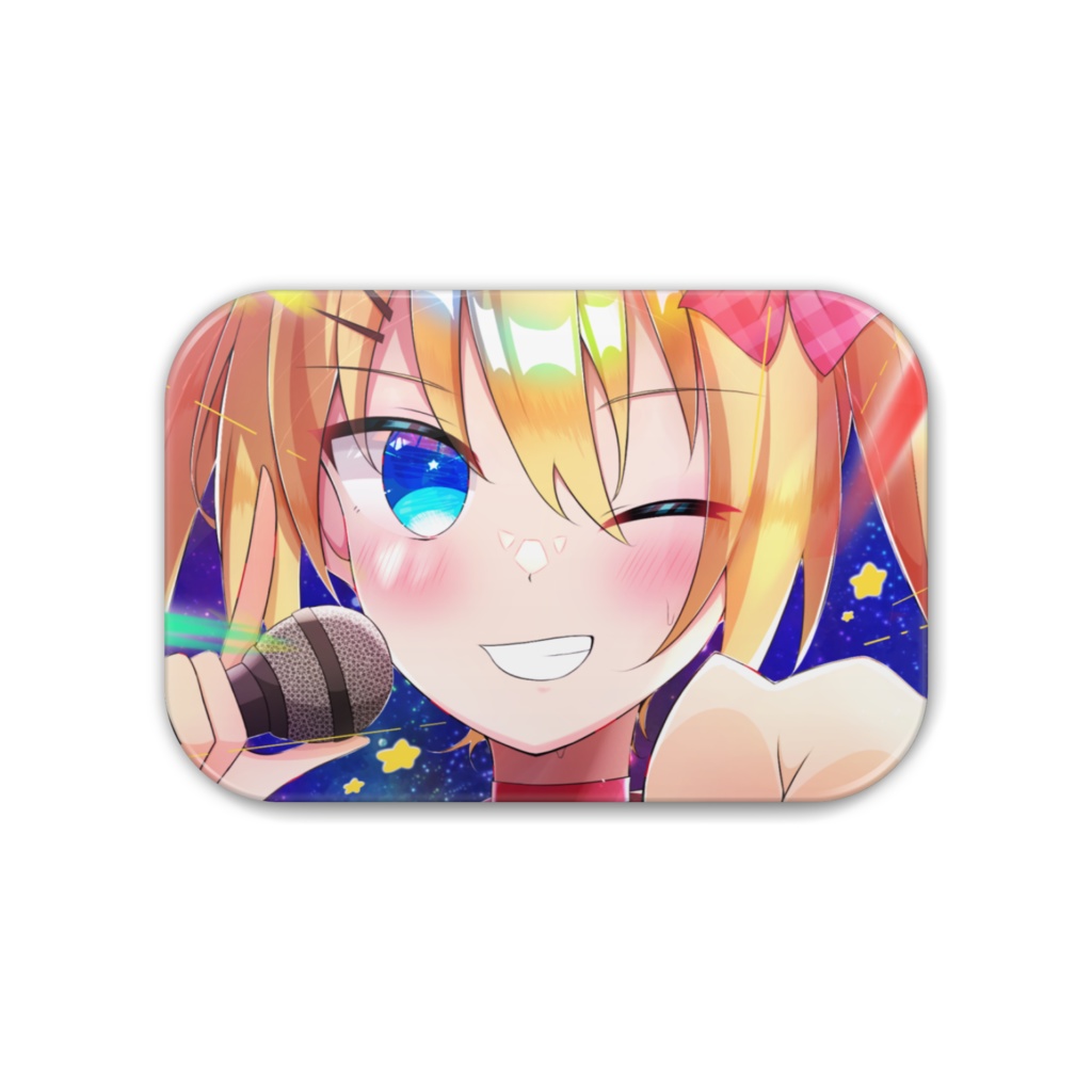 『さいきょう☆アイドル参上っ！』缶バッジ