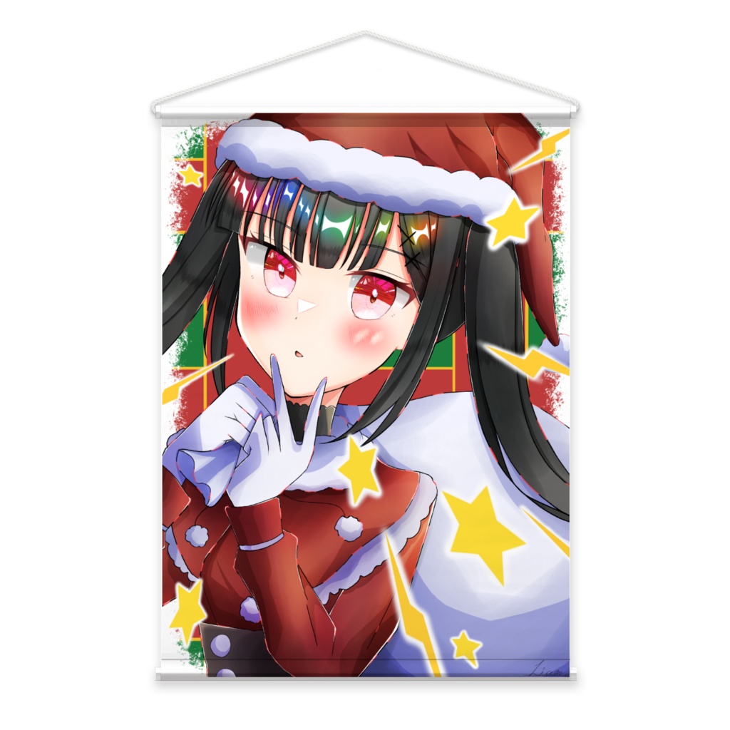 『地雷系サンタちゃん!』タペストリー