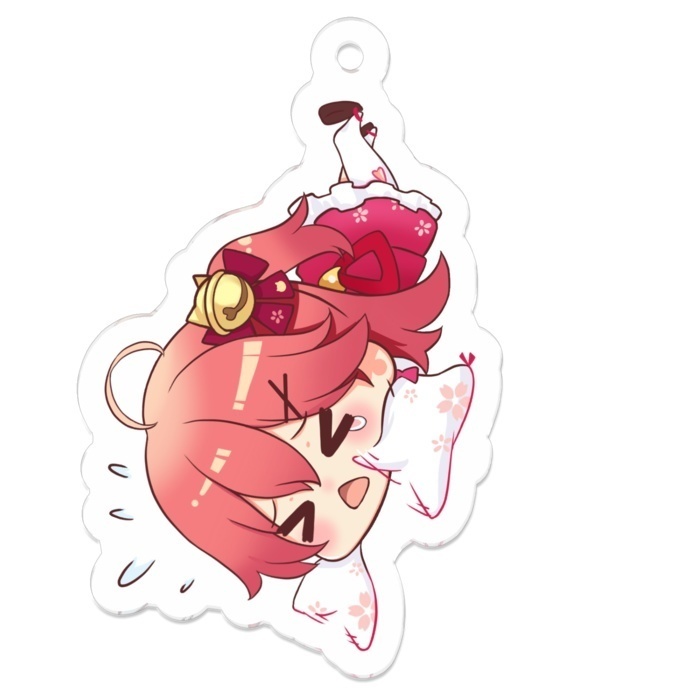 【非公式】さくらみこ アクリルキーホルダ