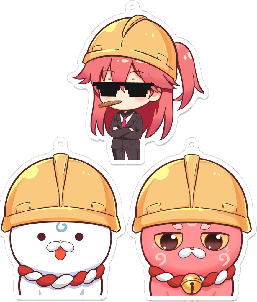 【非公式】さくらみこ Elite factory アクリルキーホルダ