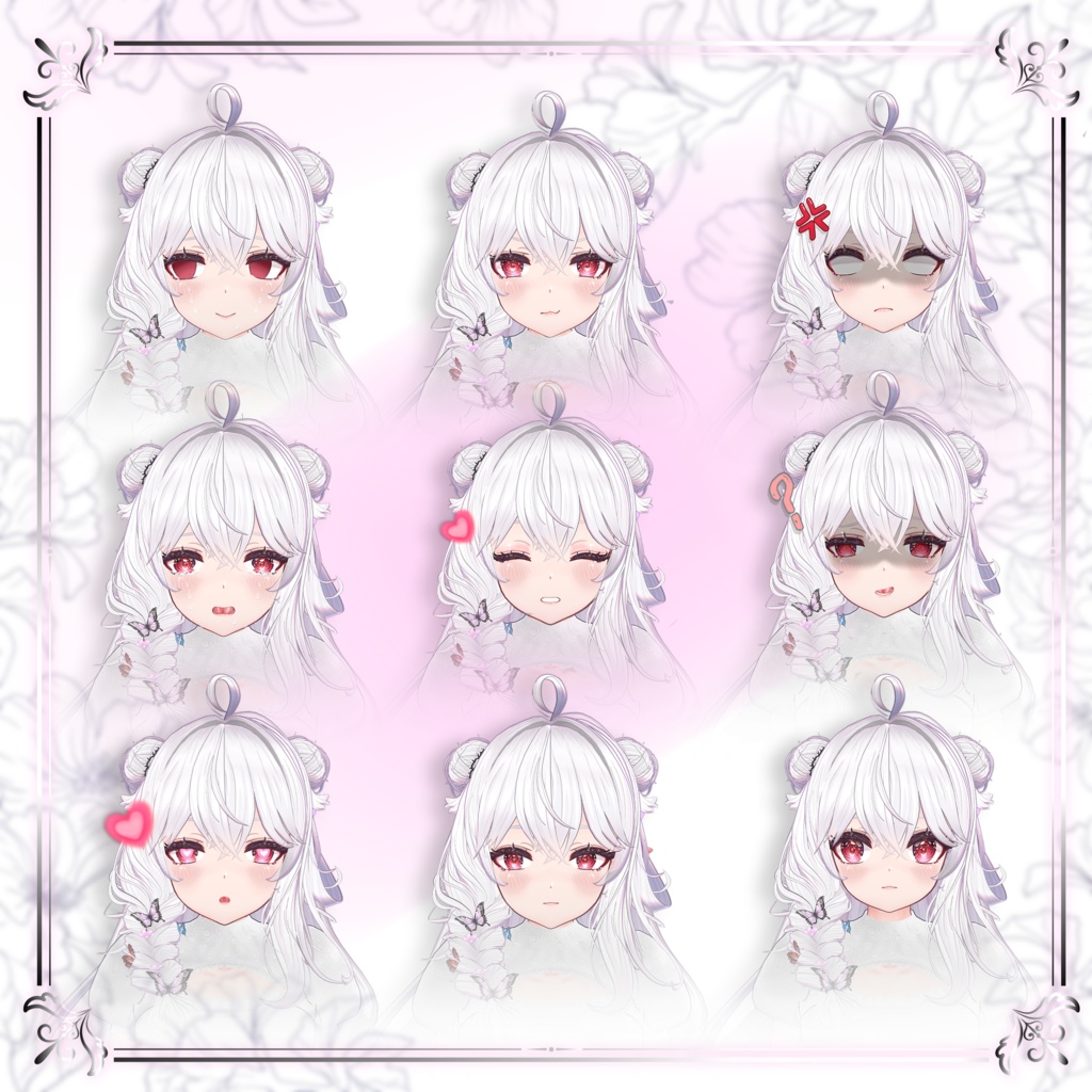 「しおん」オリジナル3Dモデル