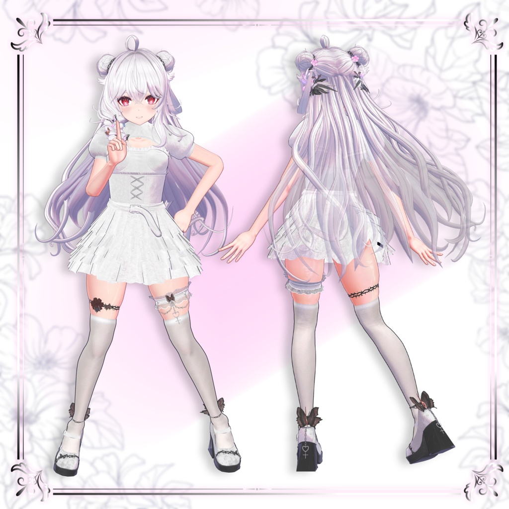 「しおん」オリジナル3Dモデル