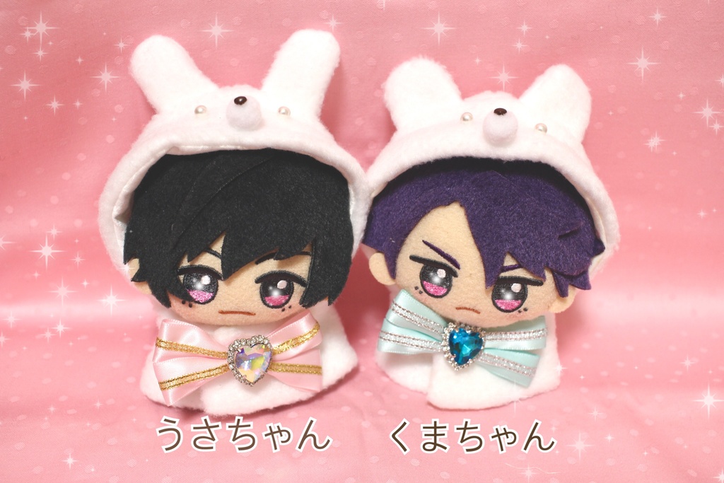 ぬい用 ❤︎ どうぶつケープ