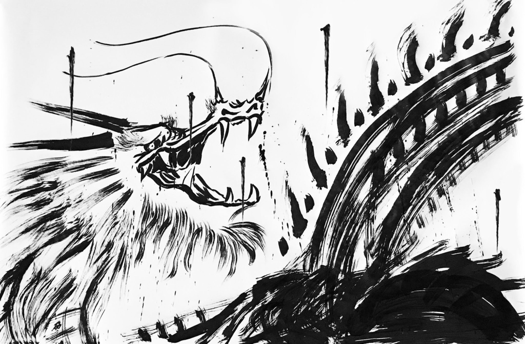 手帳型iPhoneケース 【霖雨蒼生】- iPhone 8 / 7 - ストラップ穴 なし