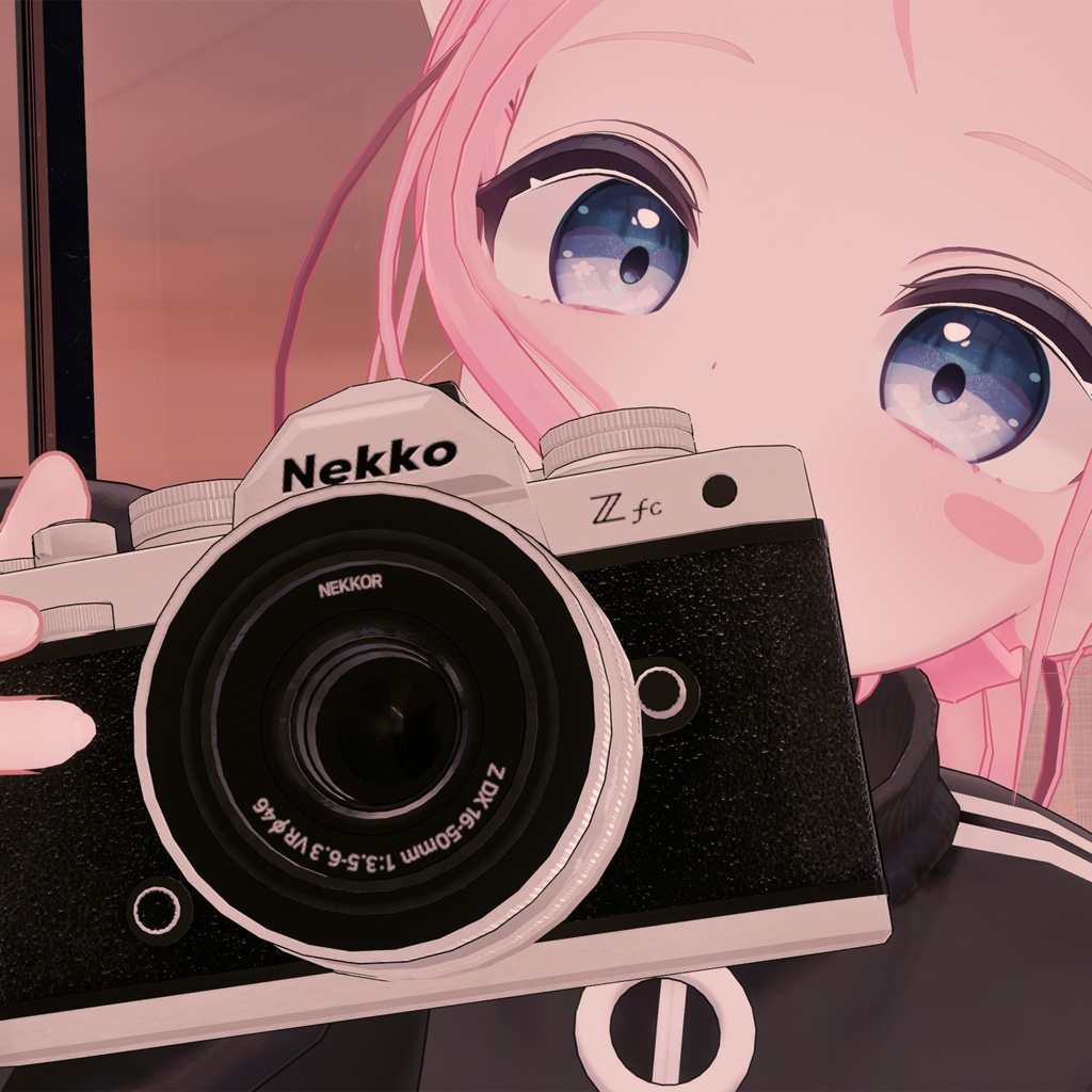 [無料3D] Nekkoカメラ / [Free] Camera 3D Asset 缩略图 6