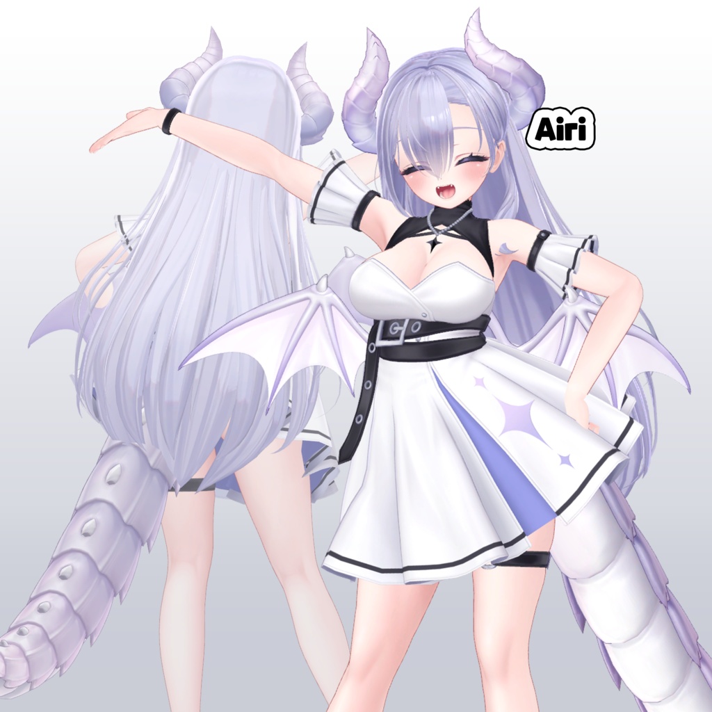 Long hair 【VRC Hair】【12アバター対応】