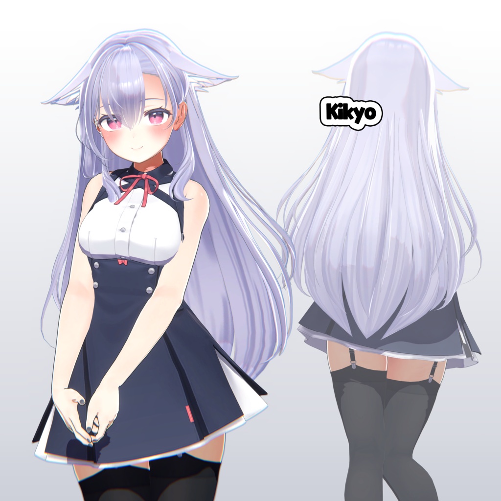 Long hair 【VRC Hair】【12アバター対応】