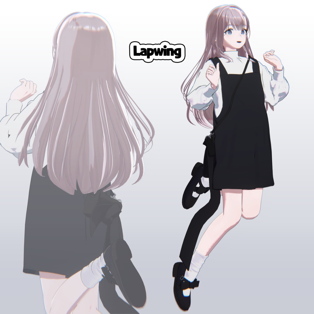 Long hair 【VRC Hair】【12アバター対応】