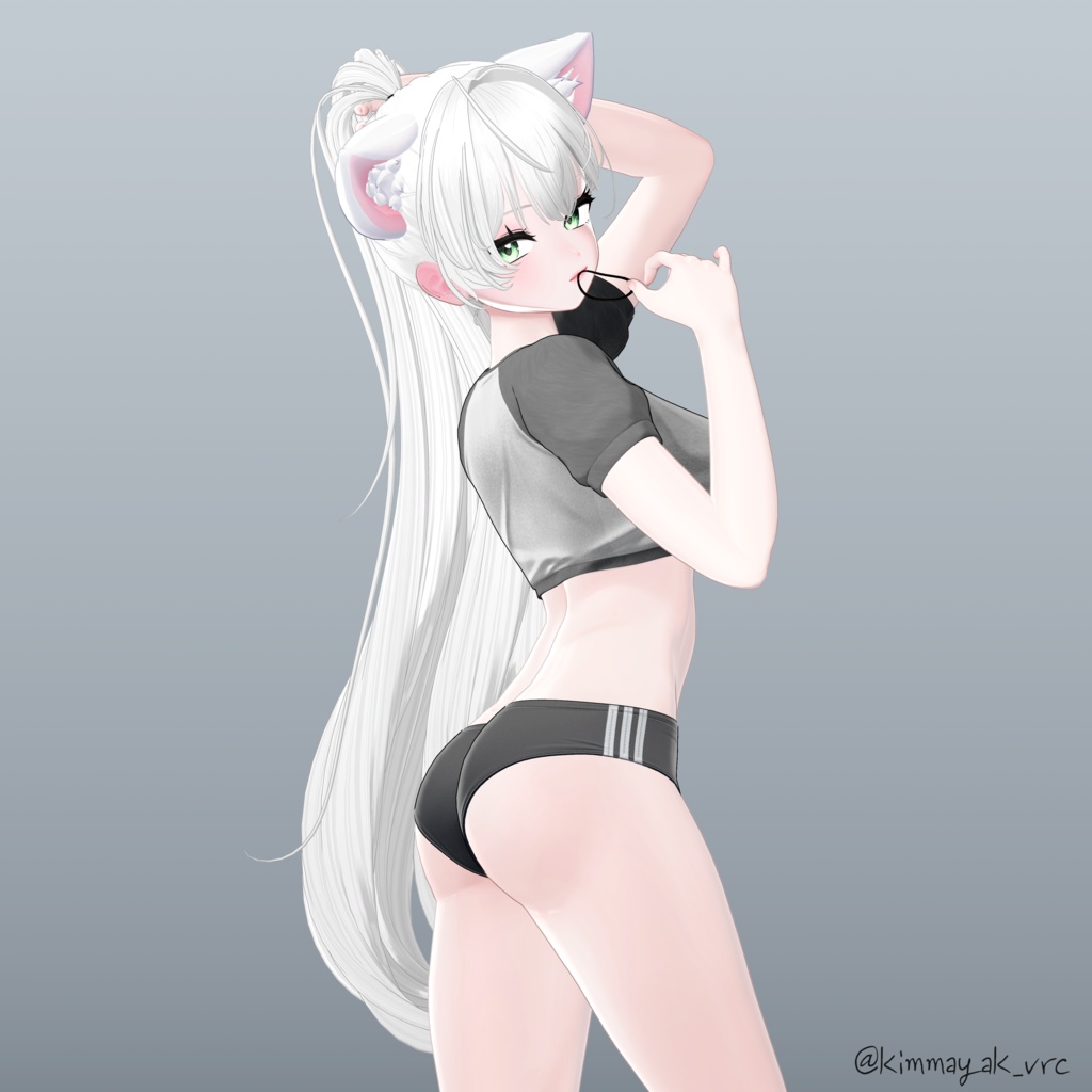 Pony hair 【VRC Hair】【14アバター対応】