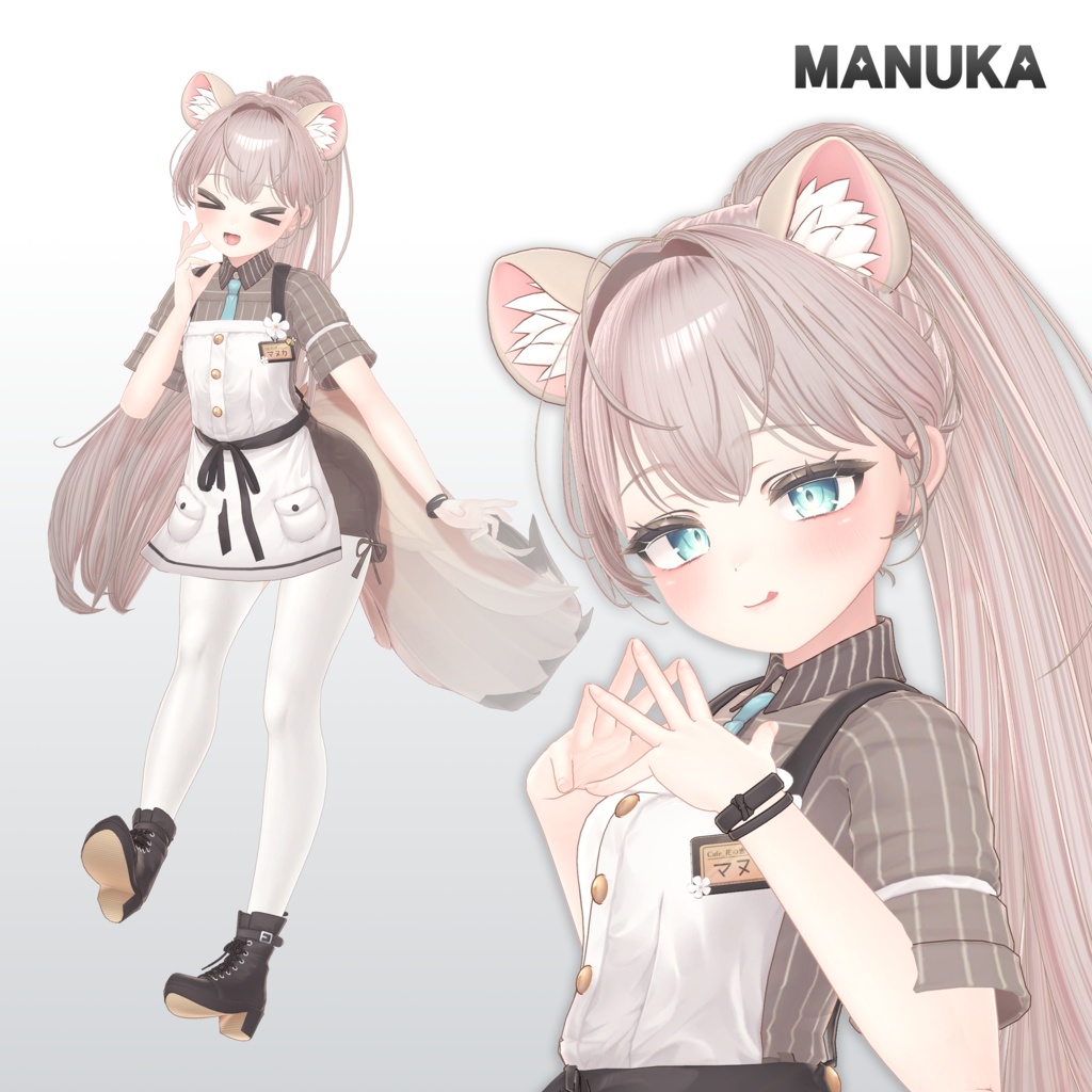 Pony hair 【VRC Hair】【14アバター対応】