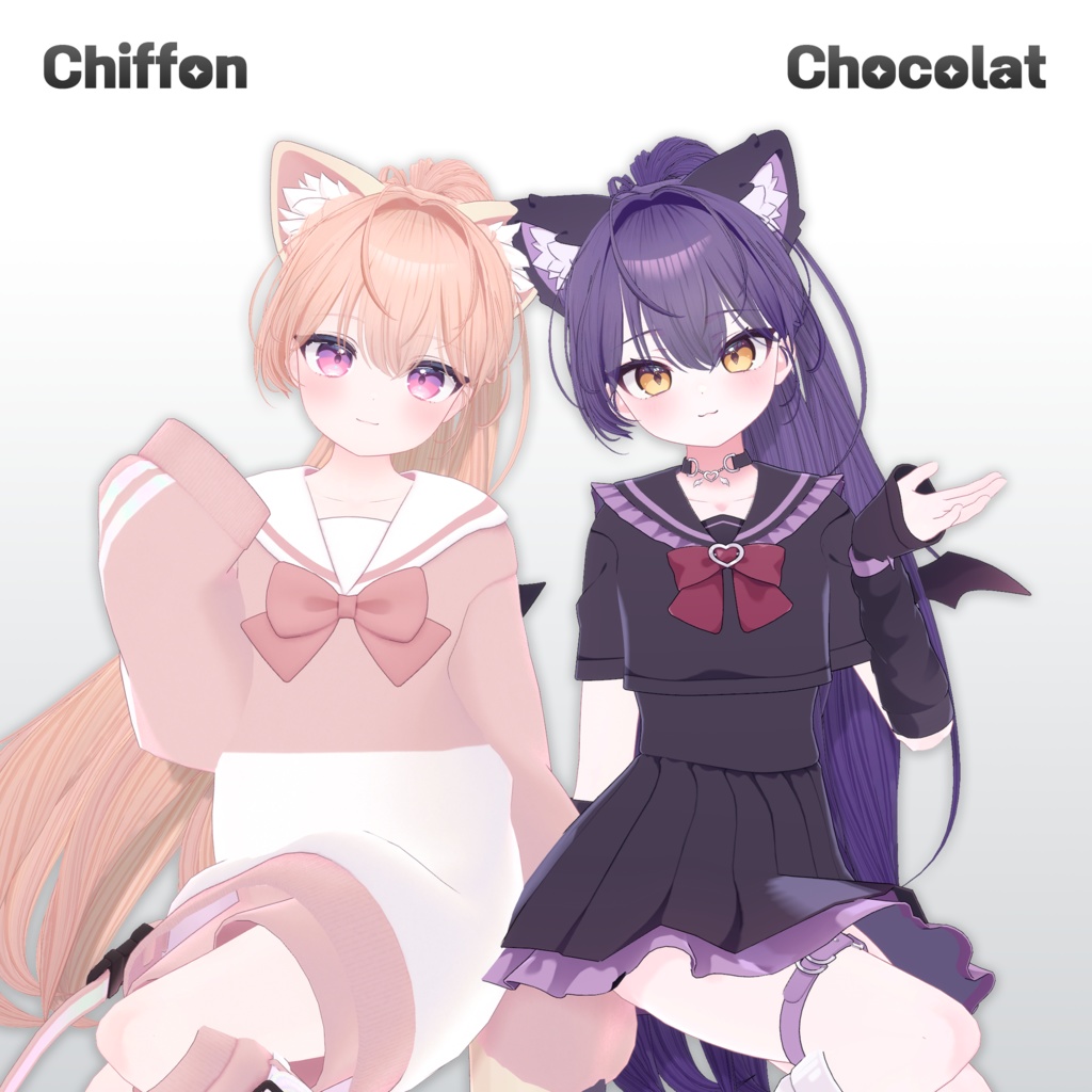 Pony hair 【VRC Hair】【14アバター対応】