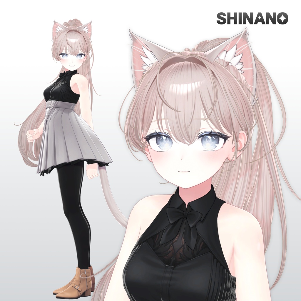 Pony hair 【VRC Hair】【14アバター対応】