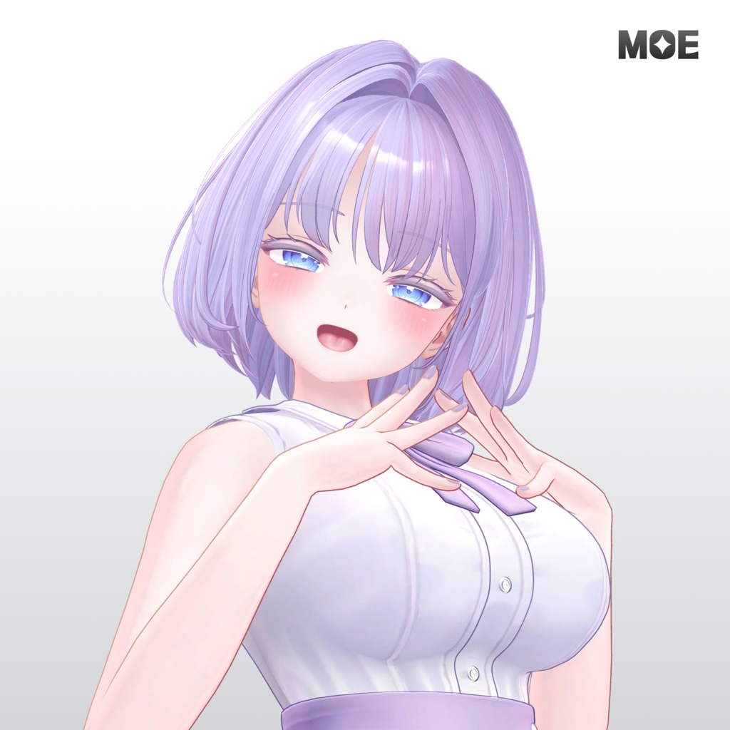 bobbed hair 【VRC Hair】【13アバター対応】