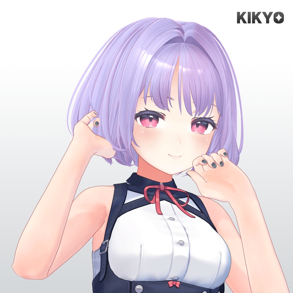 bobbed hair 【VRC Hair】【13アバター対応】