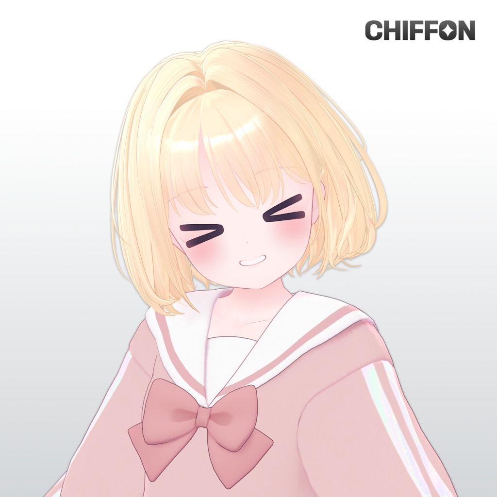 bobbed hair 【VRC Hair】【13アバター対応】