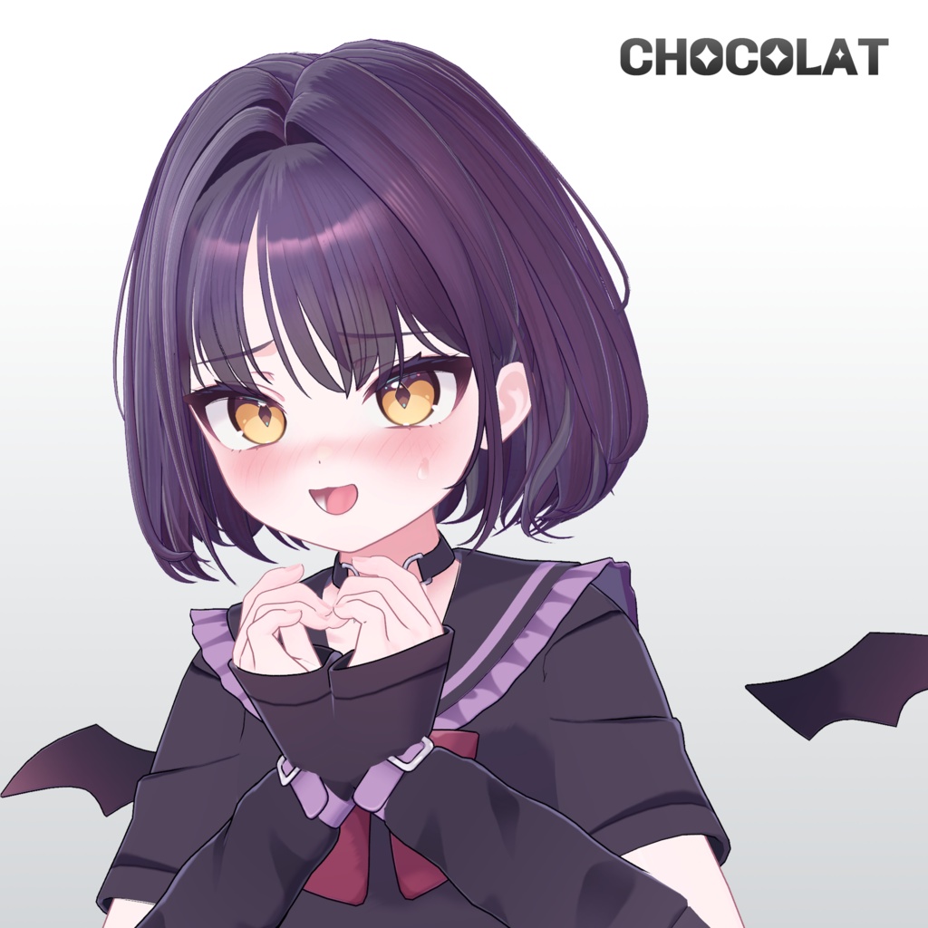 bobbed hair 【VRC Hair】【13アバター対応】