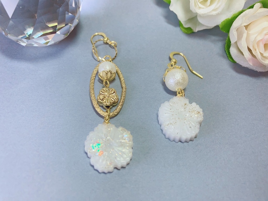 刀剣乱舞大倶利伽羅、鶴丸国永イメージピアス