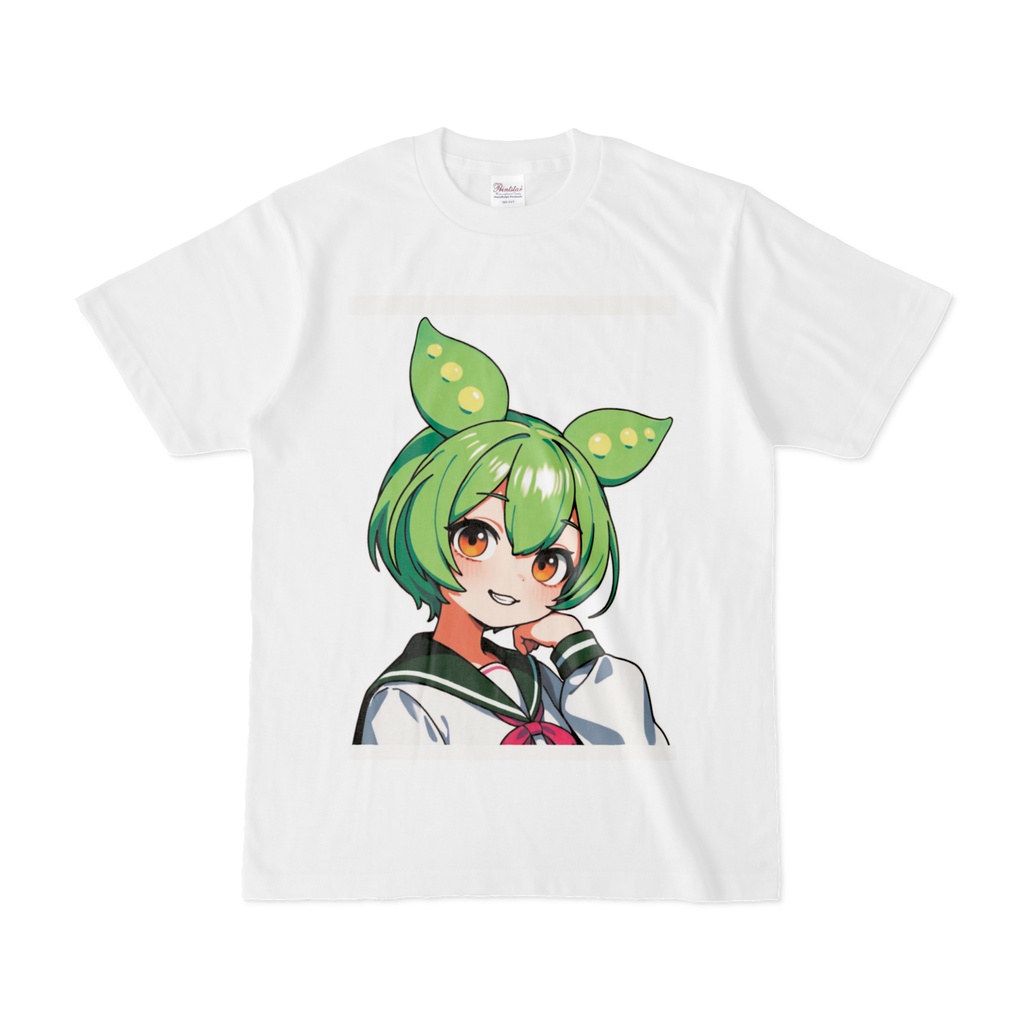 初商品！ずんだもんTシャツ  補助的にAI使ってます