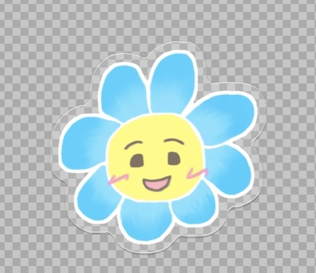 Tフラワー(縁なしバージョン)