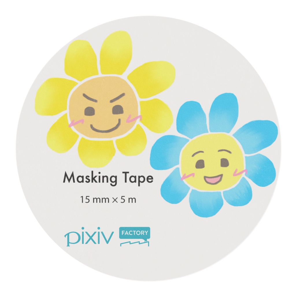 お花摘みシスターズ(マスキングテープ)