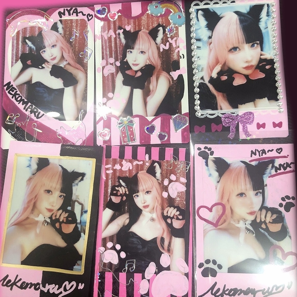 コミケ限定🌟ツートンキャットチェキ