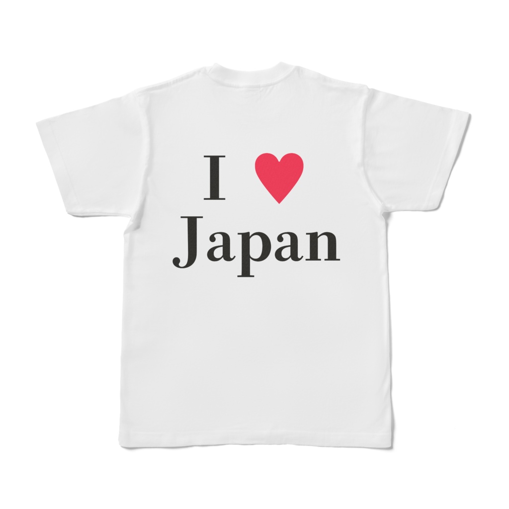 T-shirt "I love Japan"