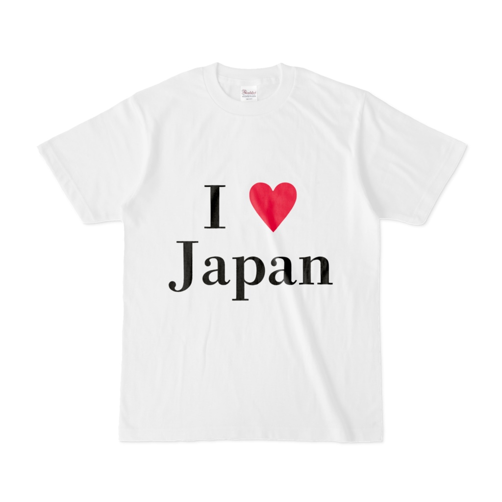 T-shirt "I love Japan"