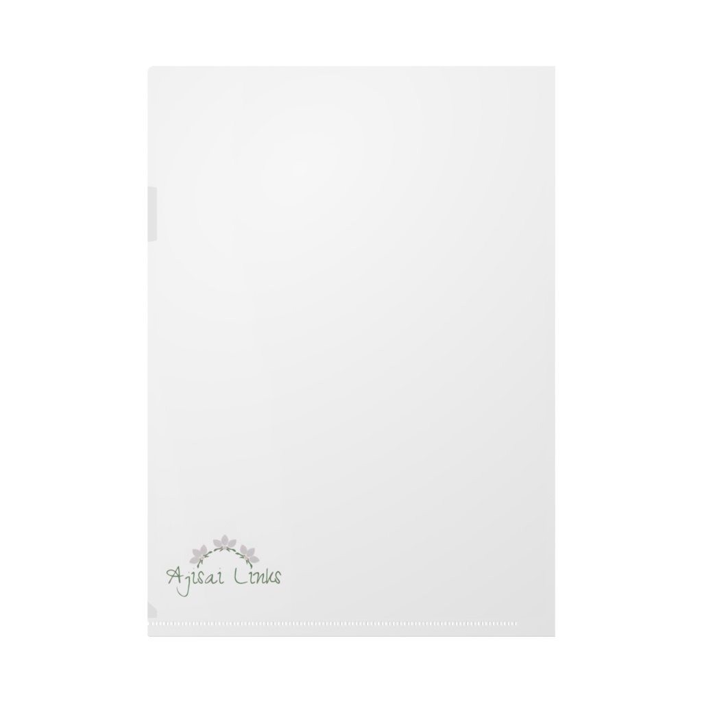 Ajisai Links ロゴ クリアファイル