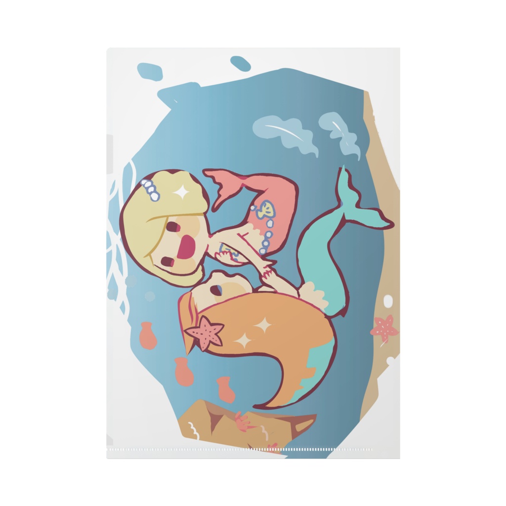 ふたりの人魚 クリアファイル
