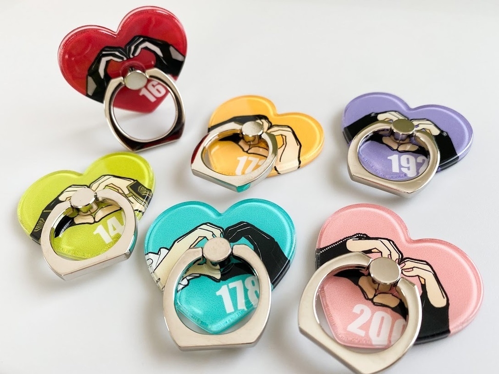 刀剣乱舞 ハートファンサのスマホリング2